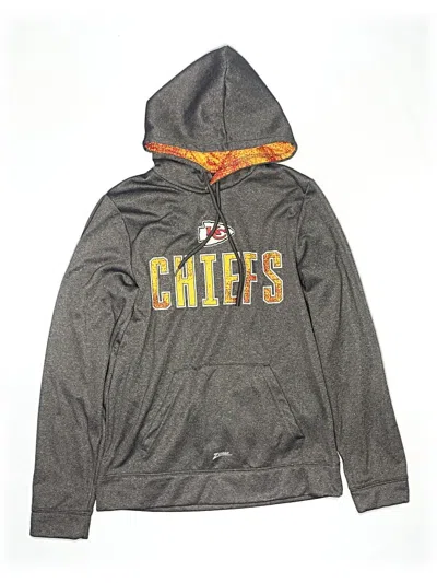 Pre-owned Nfl Kids' Pullover Hoodie In Gray