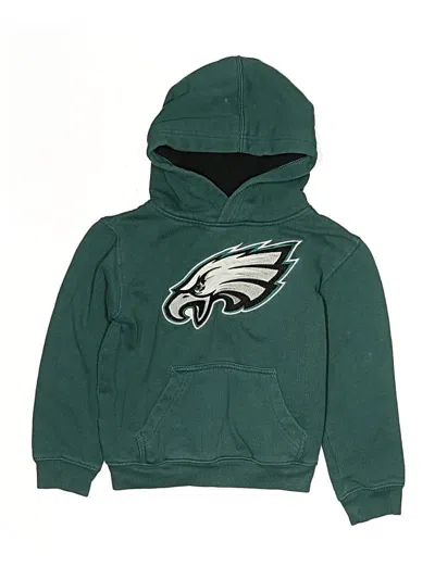 Pre-owned Nfl Kids' Pullover Hoodie In Green