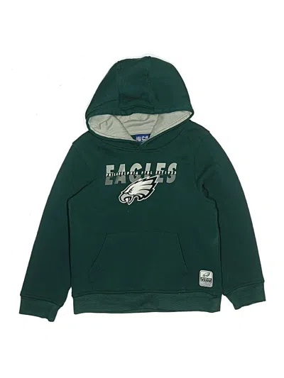 Pre-owned Nfl Kids' Pullover Hoodie In Green