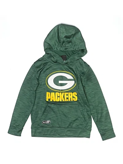 Pre-owned Nfl Kids' Pullover Hoodie In Green