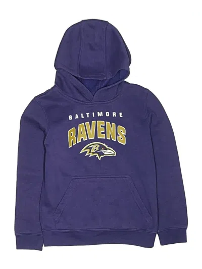 Pre-owned Nfl Kids' Pullover Hoodie In Purple