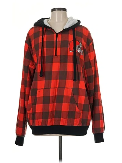 Pre-owned Nfl Pullover Hoodie In Red