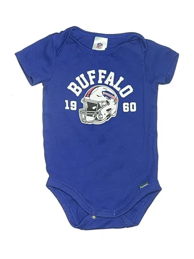 Pre-owned Nfl Babies' Short Sleeve Onesie In Blue