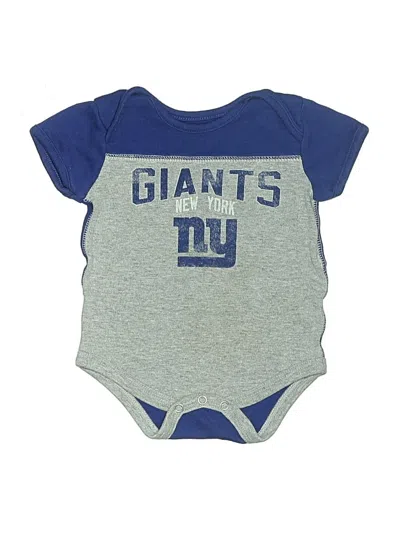 Pre-owned Nfl Babies' Short Sleeve Onesie In Blue