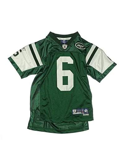 Pre-owned Nfl Kids' Short Sleeve Top Green Tops