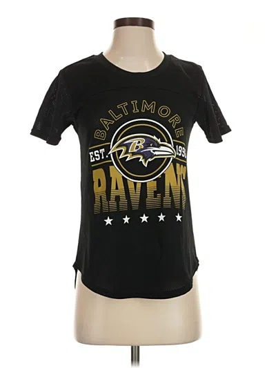 Pre-owned Nfl Short Sleeve T-shirt In Black