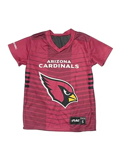 Pre-owned Nfl Kids' Short Sleeve T-shirt In Burgundy