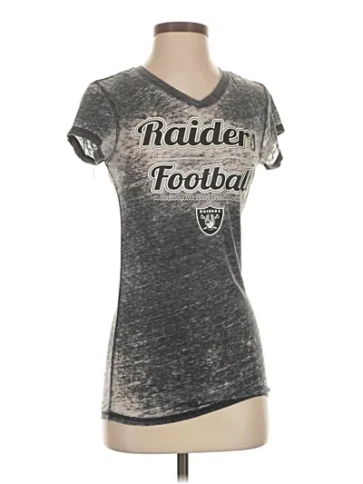 Pre-owned Nfl Short Sleeve T-shirt In Gray