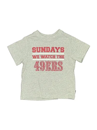 Pre-owned Nfl Kids' Short Sleeve T-shirt In Gray