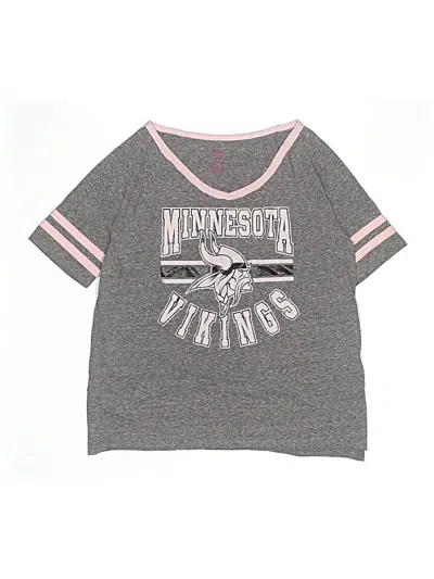 Pre-owned Nfl Kids' Short Sleeve T-shirt In Gray