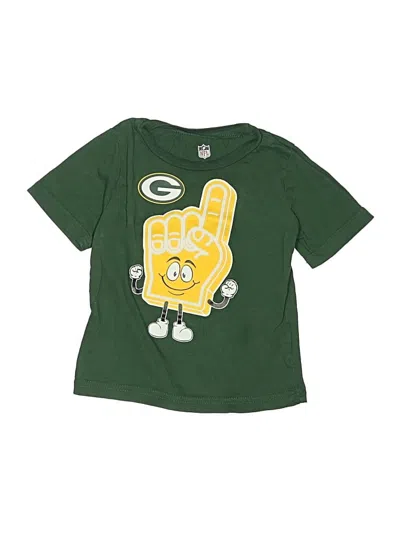 Pre-owned Nfl Kids' Short Sleeve T-shirt In Green