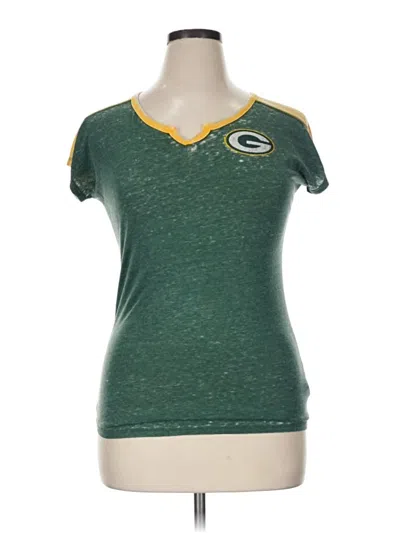 Pre-owned Nfl Short Sleeve T-shirt In Green