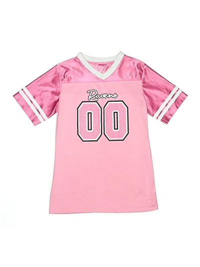 Pre-owned Nfl Kids' Short Sleeve T-shirt In Pink