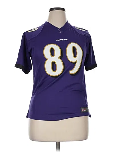 Pre-owned Nfl Short Sleeve T-shirt In Purple