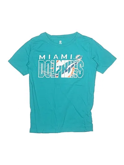 Pre-owned Nfl Kids' Short Sleeve T-shirt In Teal