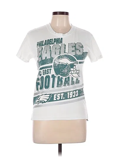 Pre-owned Nfl Short Sleeve T-shirt In White