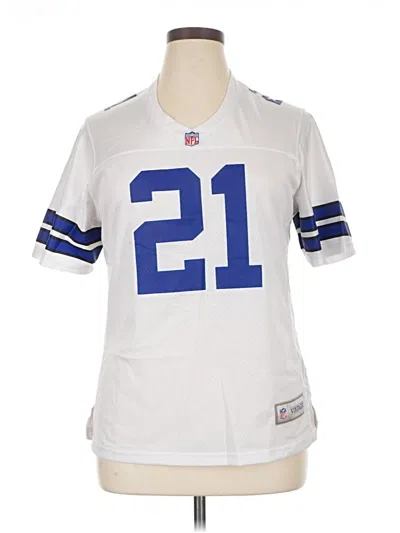 Pre-owned Nfl Short Sleeve T-shirt In White