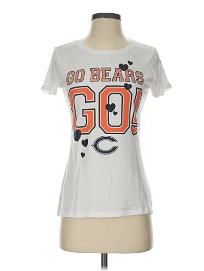 Pre-owned Nfl Short Sleeve T-shirt In White