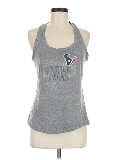 Pre-owned Nfl Tank Top Gray Halter Neckline Tops