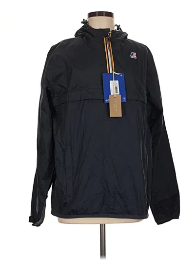 Pre-owned Nfl Windbreaker Jacket In Black
