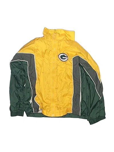 Pre-owned Nfl Kids' Windbreaker Jacket In Yellow