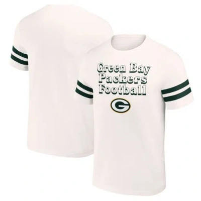 Nfl X Darius Rucker Collection By Fanatics Cream Green Bay Packers Vintage T-shirt In Multi