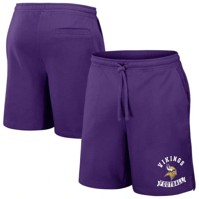 Nfl X Darius Rucker Collection By Fanatics Purple Minnesota Vikings Washed Shorts