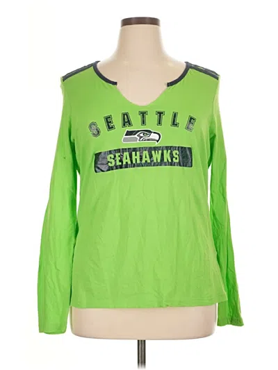 Pre-owned Nfl X Nike Team Apparel Long Sleeve T-shirt In Green