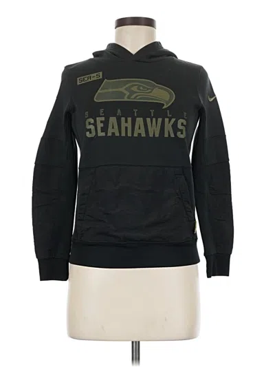 Pre-owned Nfl X Nike Team Apparel Pullover Hoodie In Black