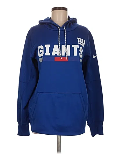 Pre-owned Nfl X Nike Team Apparel Pullover Hoodie In Blue