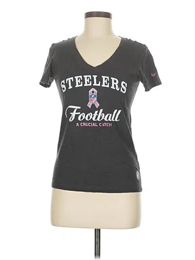 Pre-owned Nfl X Nike Team Apparel Short Sleeve T-shirt In Gray