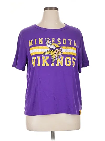 Pre-owned Nfl X Nike Team Apparel Short Sleeve T-shirt In Purple