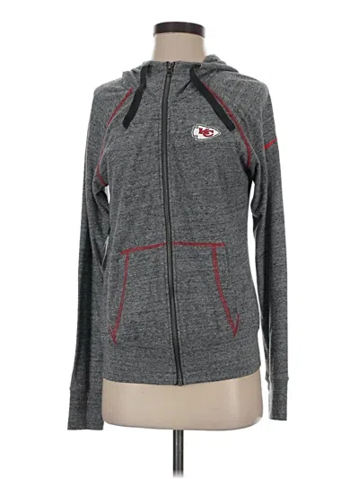 Pre-owned Nfl X Nike Team Apparel Zip Up Hoodie In Gray