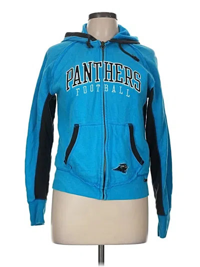 Pre-owned Nfl Zip Up Hoodie In Blue