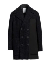 Ngseidue Man Coat Midnight Blue Size 40 Polyester In Blue
