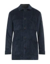 Ngseidue Man Jacket Navy Size 40 Polyester, Polyamide, Elastane In Navy Blue