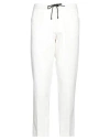 Ngseidue Man Pants White Size 34 Polyester, Cotton In White