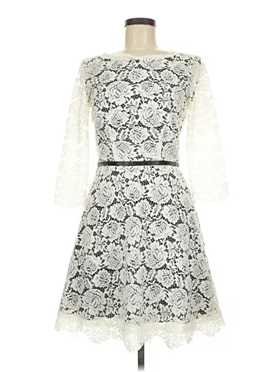 Pre-owned Nha Khanh Cocktail Dress In Ivory