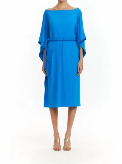 Nhall Resortwear Women's Kaftan In Blue