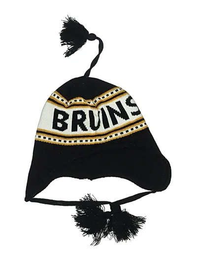 Pre-owned Nhl Kids' Beanie Hat In Black