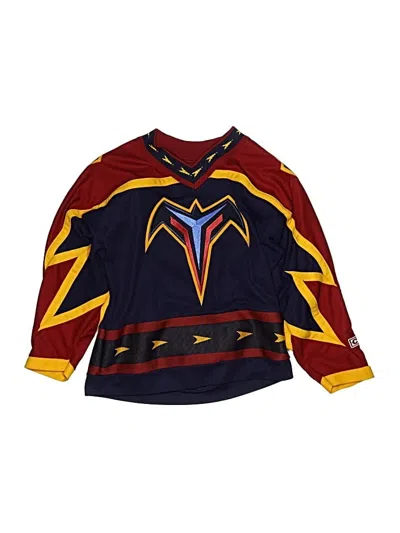 Pre-owned Nhl Kids' Long Sleeve T-shirt In Blue