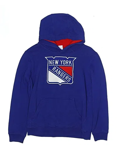 Pre-owned Nhl Kids' Pullover Hoodie In Blue