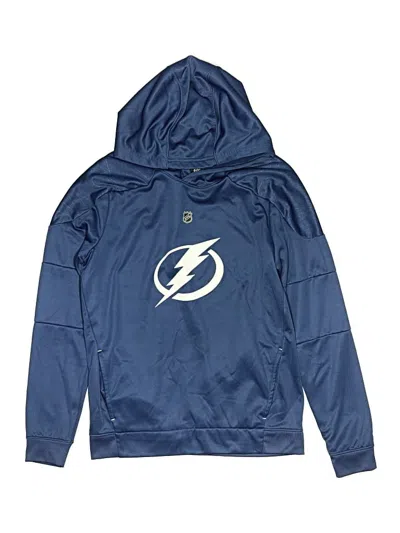 Pre-owned Nhl Kids' Pullover Hoodie In Blue