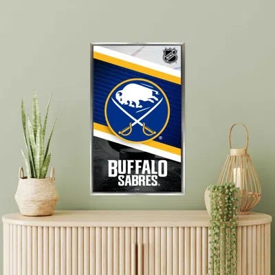 Nhl Winnipeg Jets Stretched Canvas Wall Art – Officially Licensed  Hockey Team Print – Ready To Hang In Silver