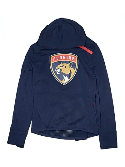 Pre-owned Nhl Kids' Zip Up Hoodie In Blue
