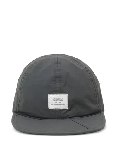 N.hoolywood Appliqué-detail Cap In 灰色