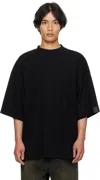 N.hoolywood Black Big T-shirt In Black