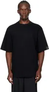 N.hoolywood Black Big T-shirt In Black