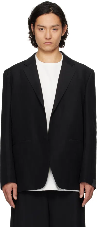 N.hoolywood Black Buttonless Blazer