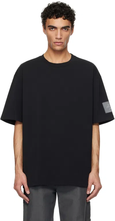 N.hoolywood Black Logo Patch T-shirt